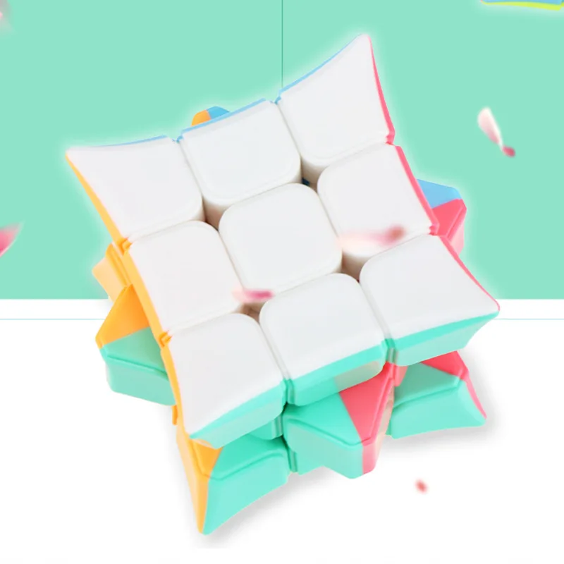 Кубик рубика Yongjun Jinjiao 3x3x3Layer Невидимый волшебный куб см куб 5,8 головоломка для начинающих Интеллектуальный Магический кубик игрушки для детей 3x3x3 рубик rubik cube