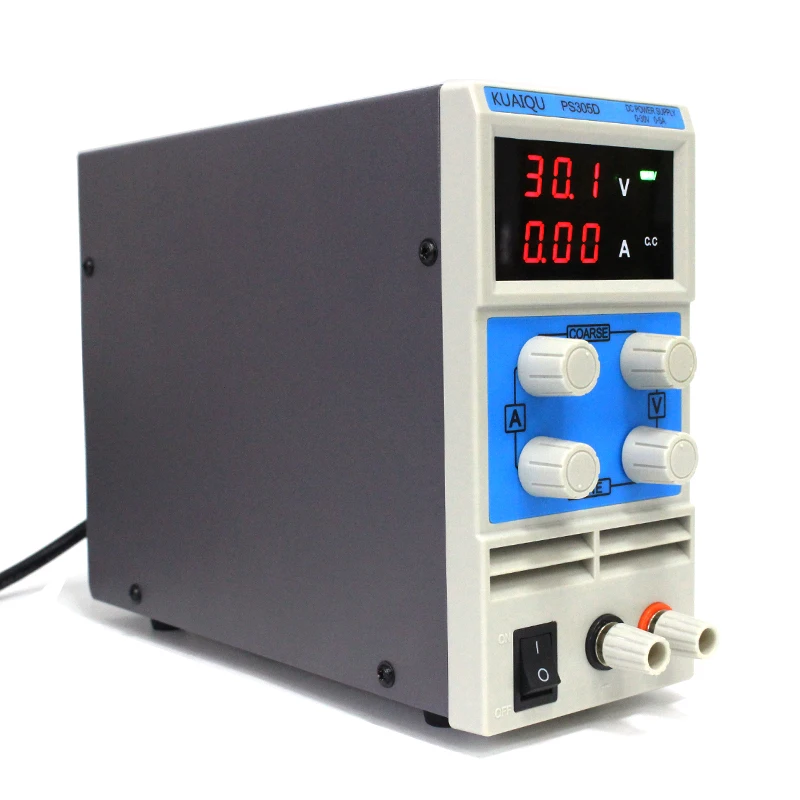 PS305D Регулируемый переключатель постоянного тока Питание 30V5A Мини DC лабораторный