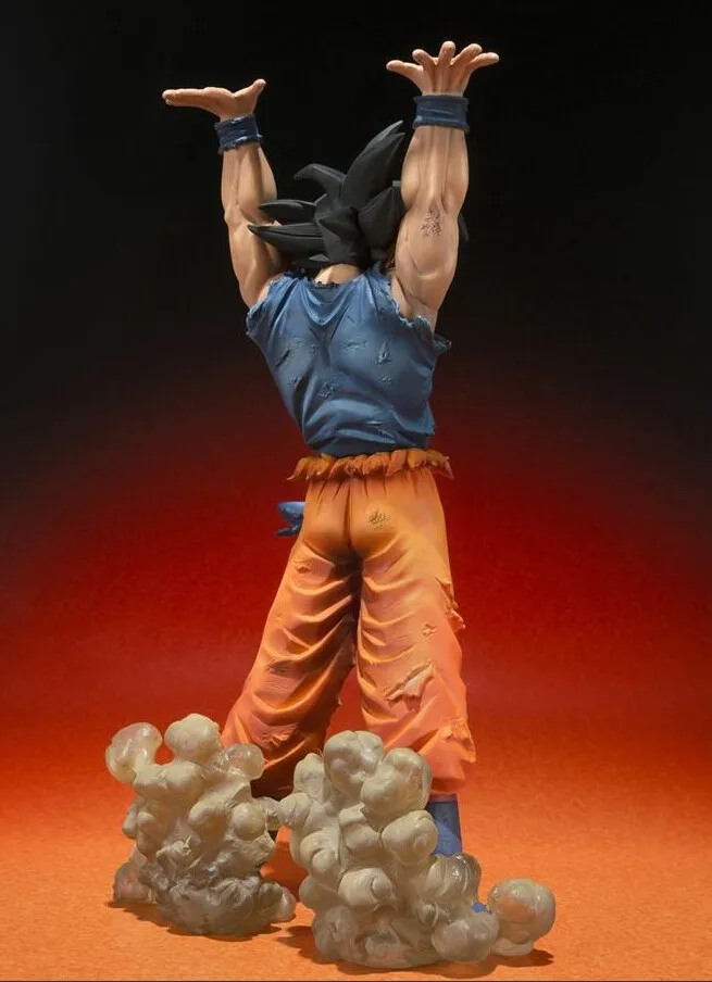 Dragon Ball Z фигурки Bandai zero битва Версия Сон Гоку ПВХ Рисунок Dragonball Z Цифры 15 см Коллекционная модель игрушка DB33