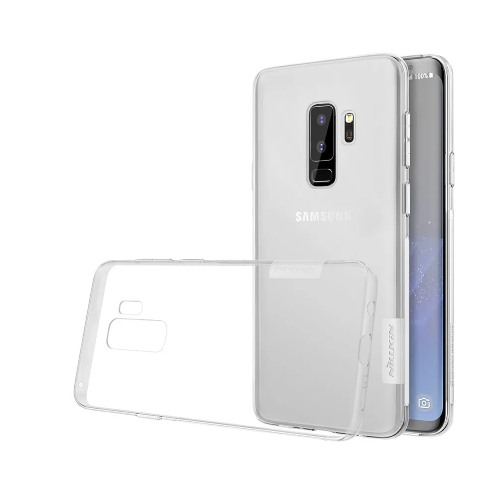 Tpu чехол для samsung Galaxy S9 NILLKIN натуральный прозрачный TPU Ультратонкий чехол для samsung Galaxy S9 plus Мягкий чехол-накладка