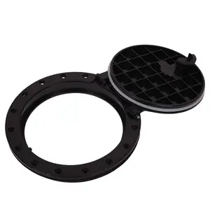 10 дюймов ABS крышка крышки палубы водонепроницаемый с красной сумкой для морской лодки Каяка