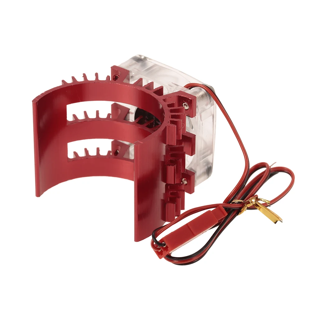 Радиатор двигателя с охлаждающим вентилятором для RC автомобиля 1/10 HSP HPI Wltoys Kyosho