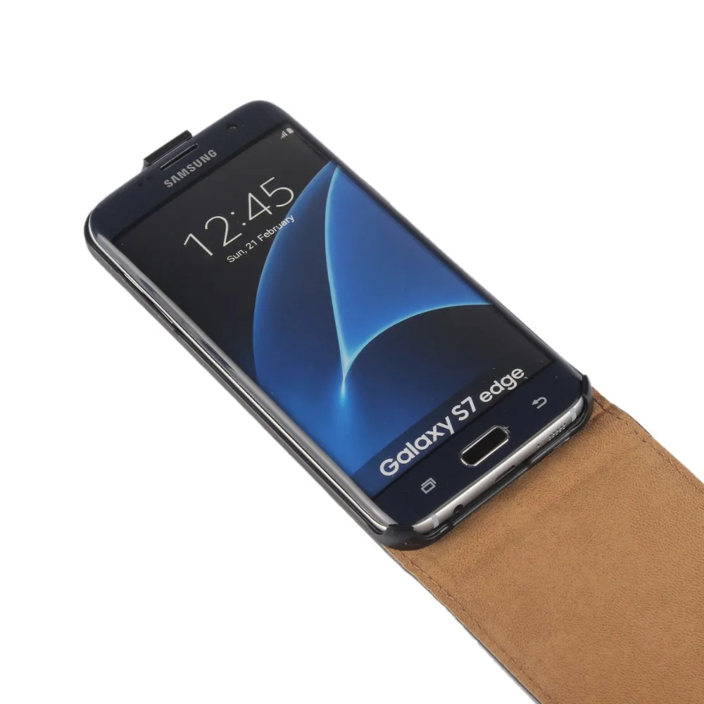 Кожаный чехол книжка для samsung galaxy S2 s3 s4 s5 mini s6 edge s7 s8 plus s9|Бамперы| |