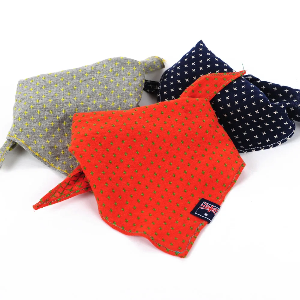 Полотенце для ухода за домашними животными свежее хлопковое треугольное