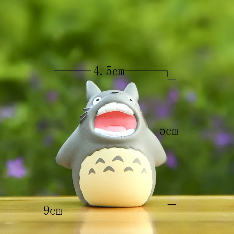Тоторо фигурку Дети Игрушечные лошадки японский Studio Ghibli Хаяо Миядзаки Аниме ПВХ