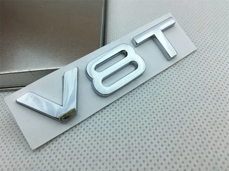 DIY 3D Автомобильная наклейка V6T V8T эмблема значок задний хвост багажник боковая