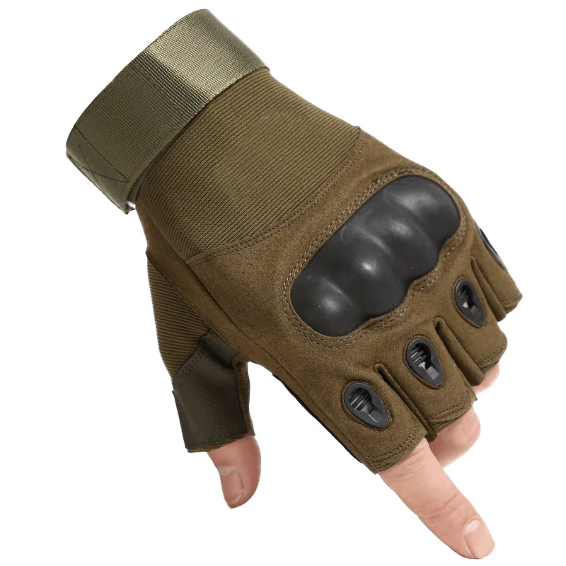 army green 2 Перчатки для активного отдыха, спортивные, военные, тактические, охотничьи, походные перчатки, перчатки для пейнтбола, кемпинга, мотоциклистов, гоночных велосипедных перчаток - Цвет: army green 2