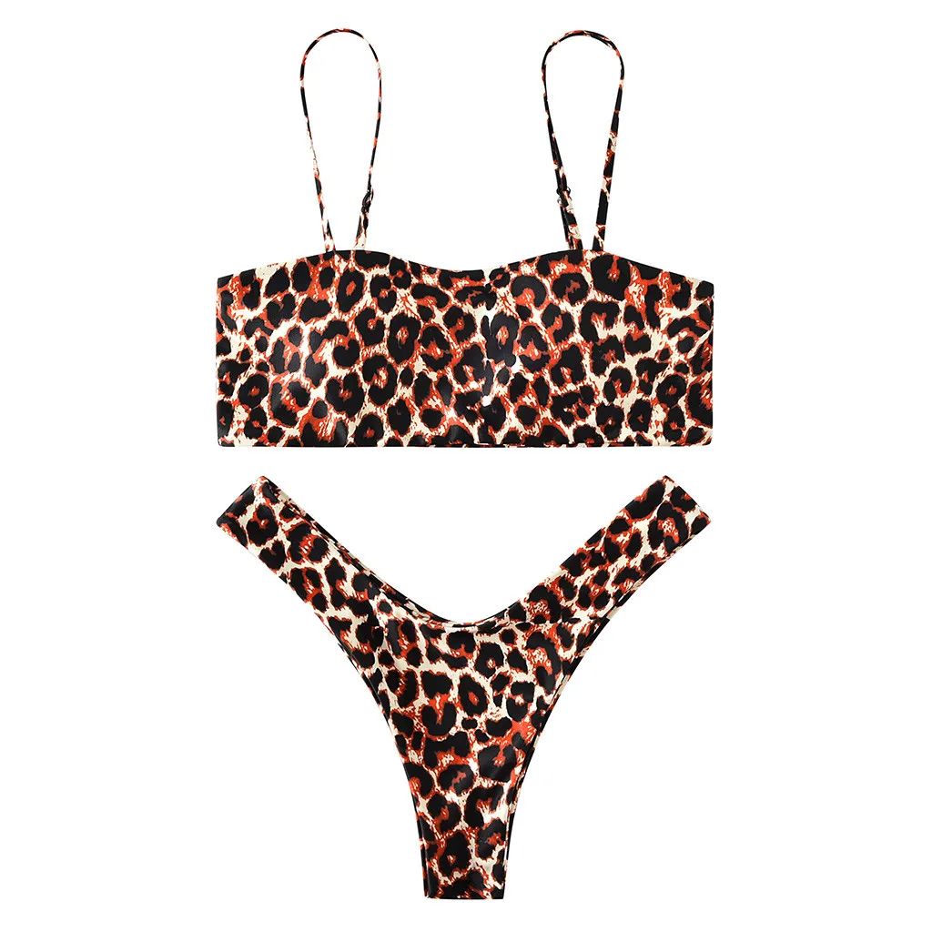 Хит! 2019 сексуальный женский купальник комплект бикини из двух предметов с