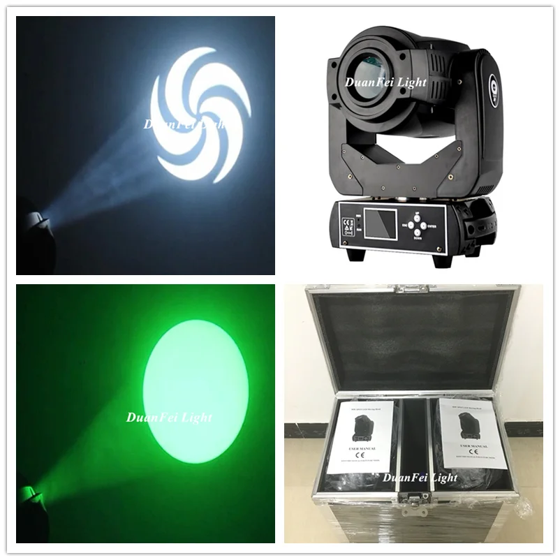 (Упаковка Flightcase) 2 шт./лот сценическое осветительное оборудование Gobo Spot Lyre Dmx 90 Вт