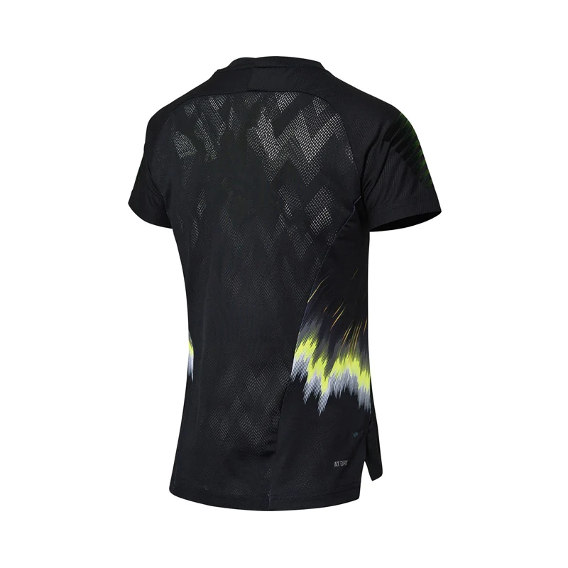 Женские футболки для соревнований по бадминтону Li Ning спортивные с подкладкой из