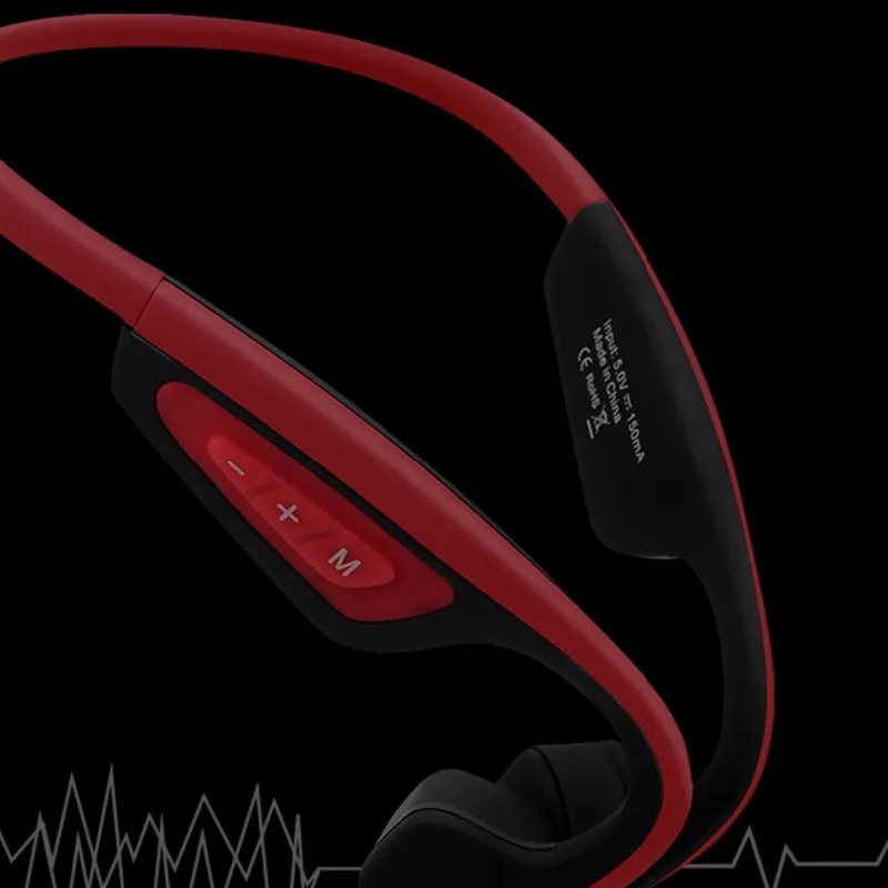 Bluetooth гарнитура с костной проводимостью Беспроводные спортивные наушники громкой связи телефонные звонки, музыка наушники LF-19 с коробкой 3 цвета