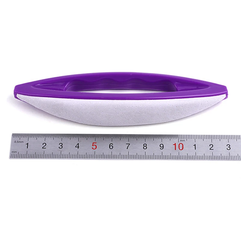 2 шт. Маникюр гвоздь художественный буфер овчина пилка полировка воск щетка