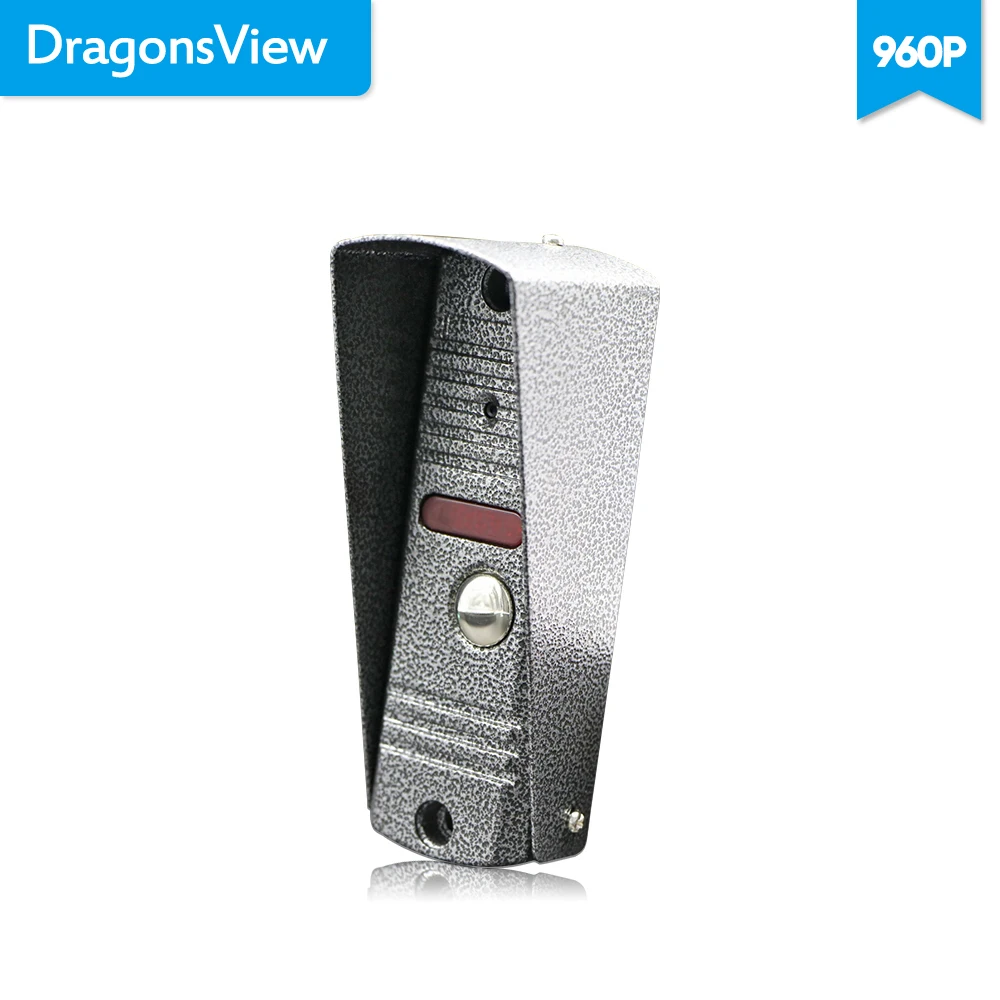 Dragonsview 7 дюймов Видеозвонок домофон система с монитором и дверной звонок камера