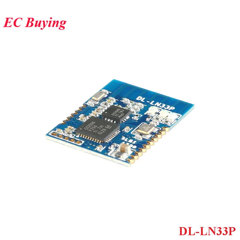 2 4G Zigbee сетчатый беспроводной модуль DL LN33P сетевой Модуль UART последовательного