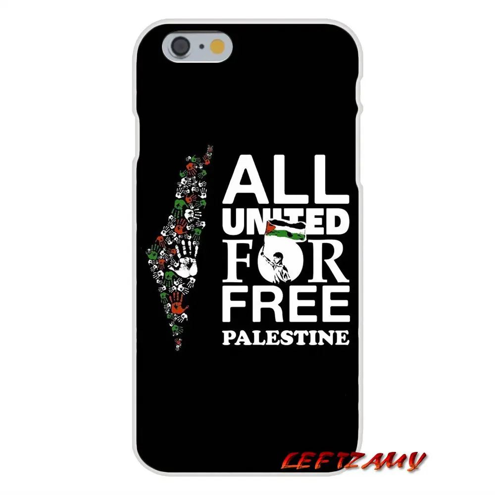 free palestine flag For iPhone X 4 4S 5 5S 5C SE 6 6S 7 8 Plus Accessories Phone Shell Covers | Мобильные телефоны и
