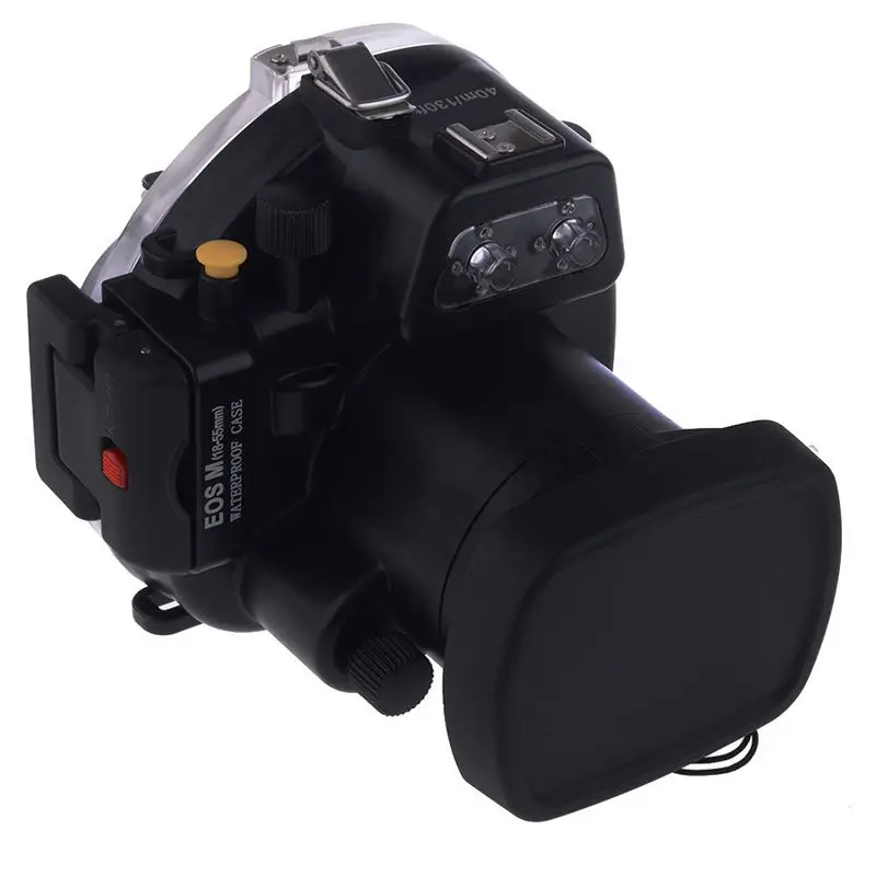 Водонепроницаемый чехол Meikon 40 м для подводной камеры Canon EOS M объектив 18 55|camera battery