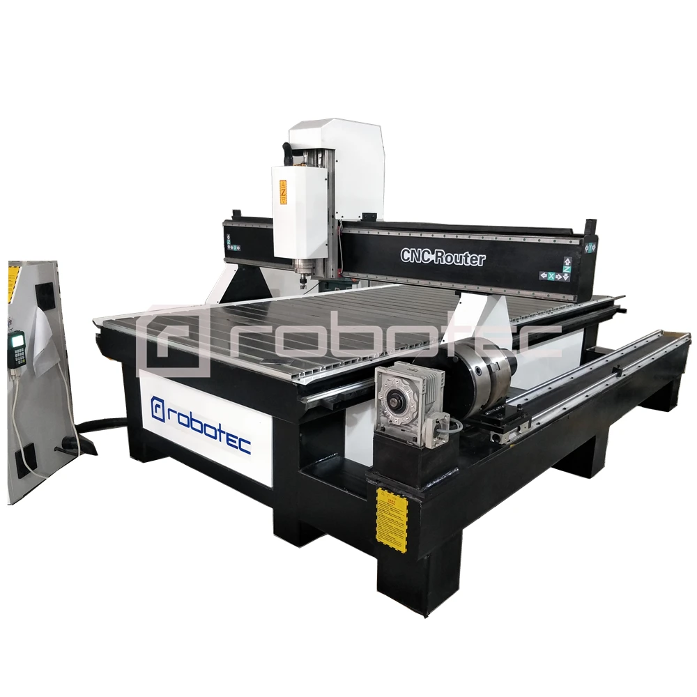 Быстрая скорость резки алюминия cnc машина 3 кВт маршрутизатор 4 й оси