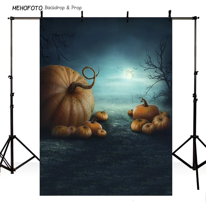 5X7ft Happy Halloween Задний план винил фотографии компьютер с принтом фонов для