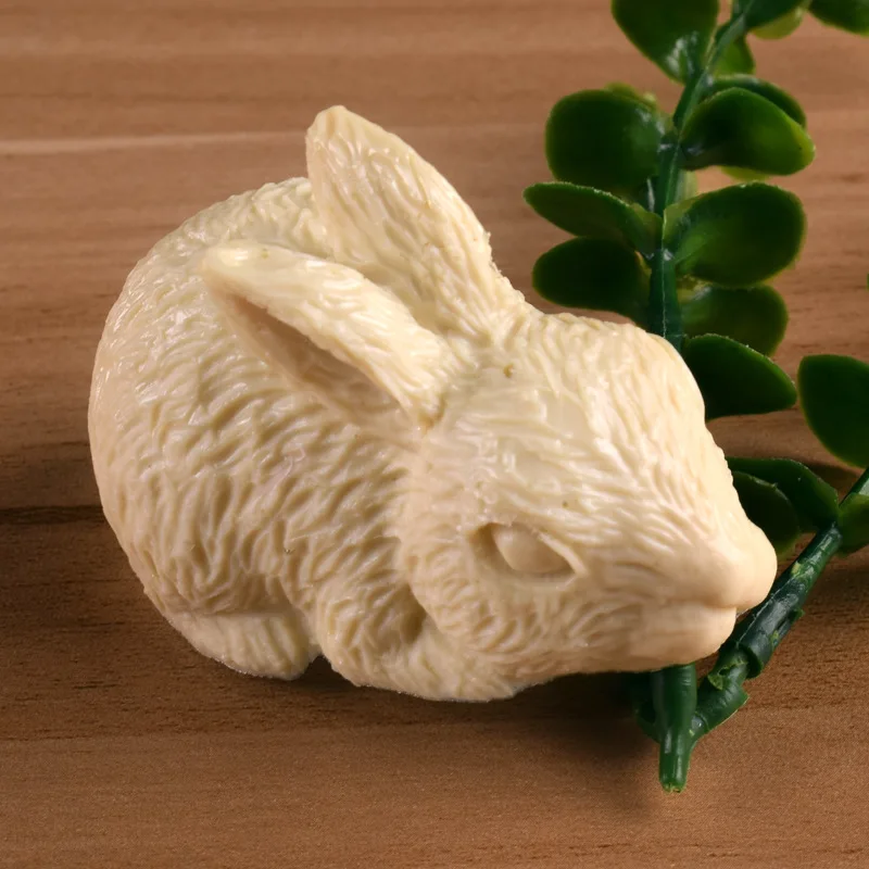 3D Силиконовая форма в виде кролика помадки формы для мыла Diy украшения тортов