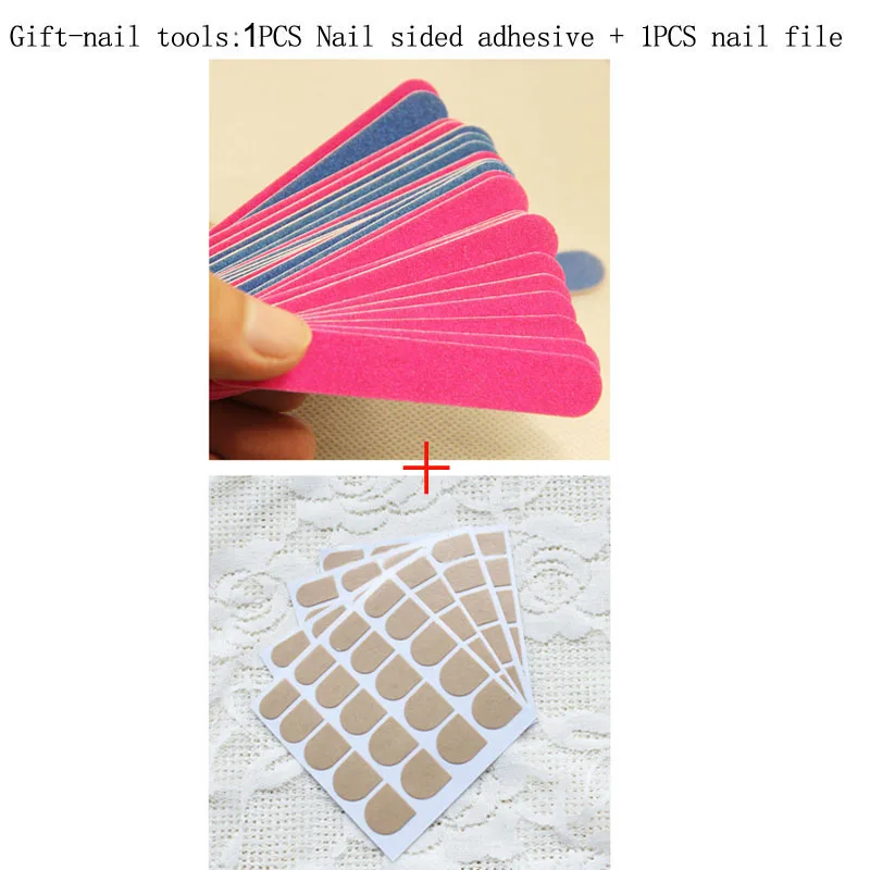 Focallure 24 Pcs Nails Sticker Natural False Toe Tips Art Decor nails Red Full Cover | Красота и здоровье