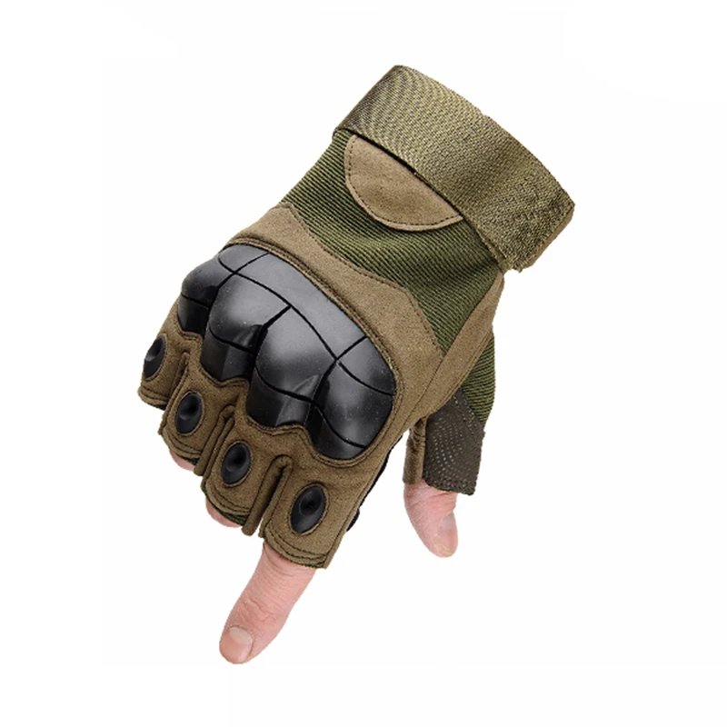 Motorcycle Half Finger Gloves Anti-skid Riding Tactical Soft Shell Microfiber Protective Gear for Outdoor Sports Racing | Автомобили и