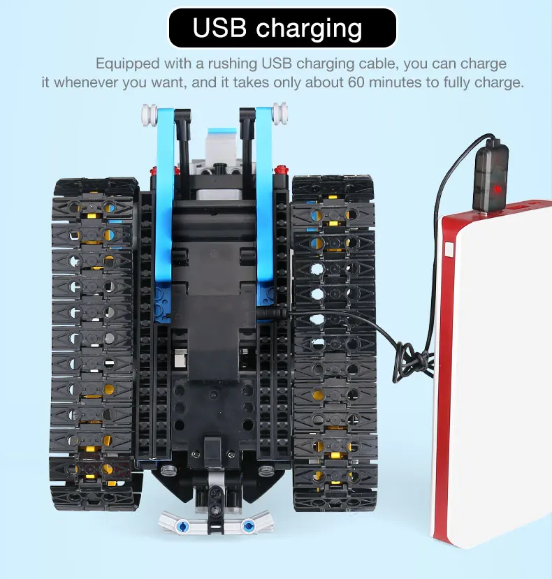 Двигатель мощность до Функция RC Гусеничный гонщик Электрический fit technic автомобиль 42065 скорость автомобиля строительный блок кирпичи модель ребенок подарок