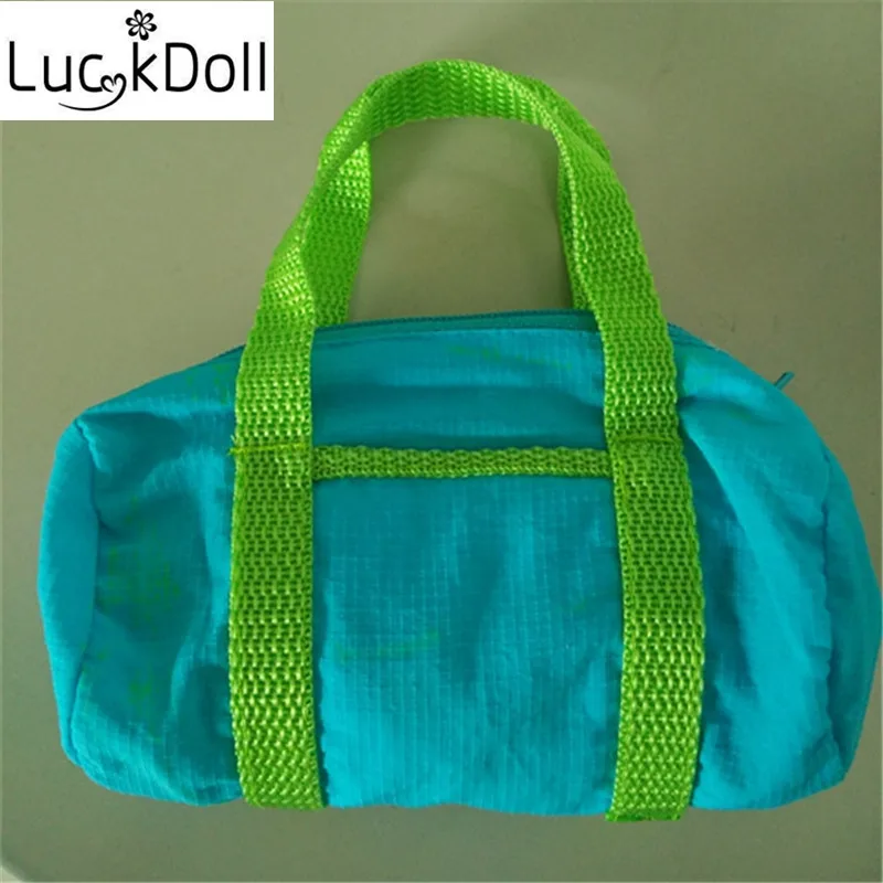 LUCKDOLL однотонная модная новая сумка 18 дюймов американская кукла Детские