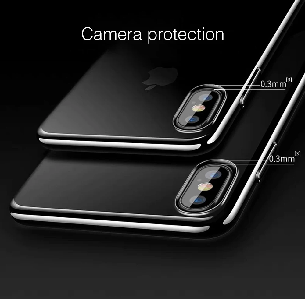 Heyytle прозрачные чехлы для iPhone X XS Max XR 8 7 6 Plus чехол с покрытием ультратонкий