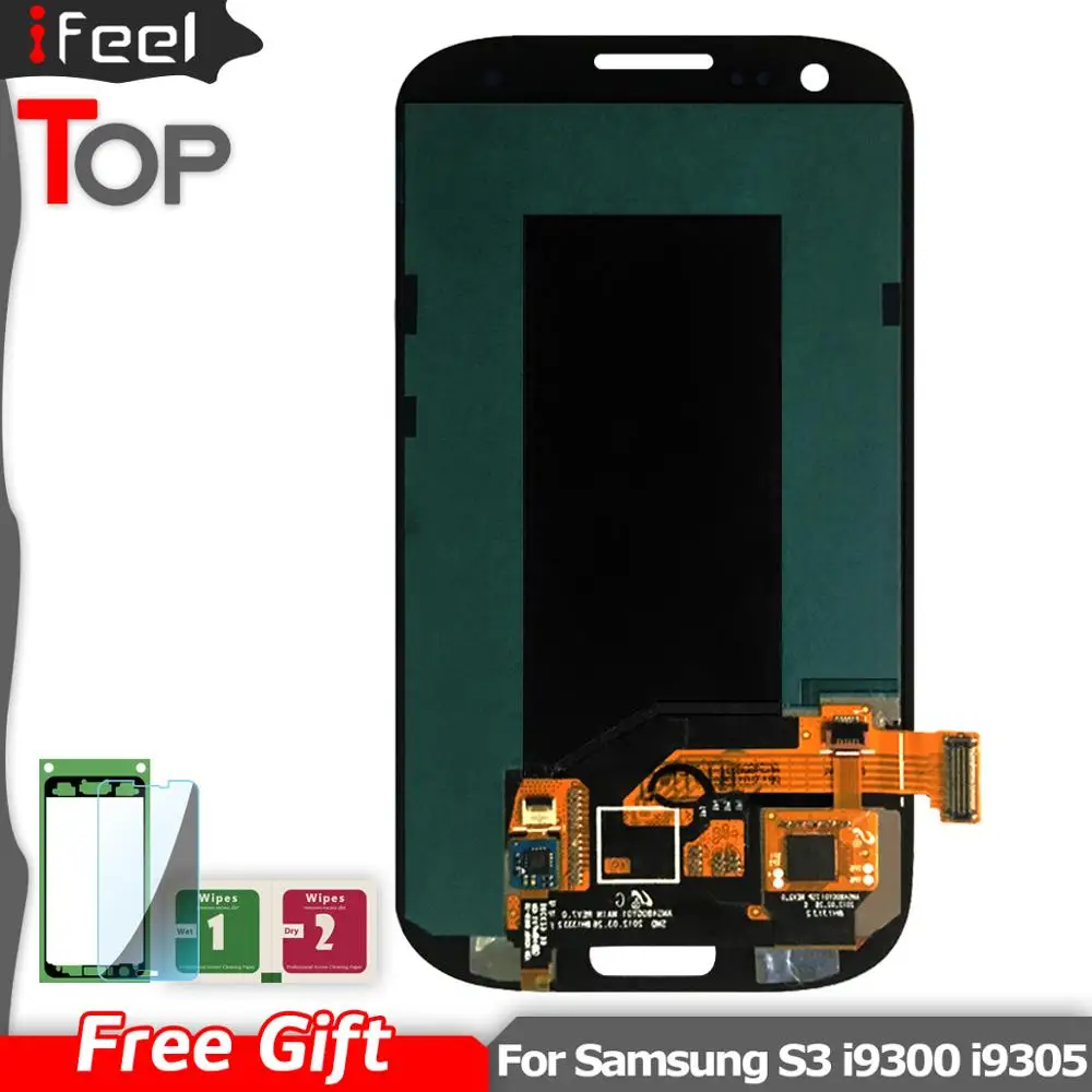 ЖК дисплей с сенсорным экраном и дигитайзером в сборе рамкой для SAMSUNG Galaxy S3 i9300 i9300i