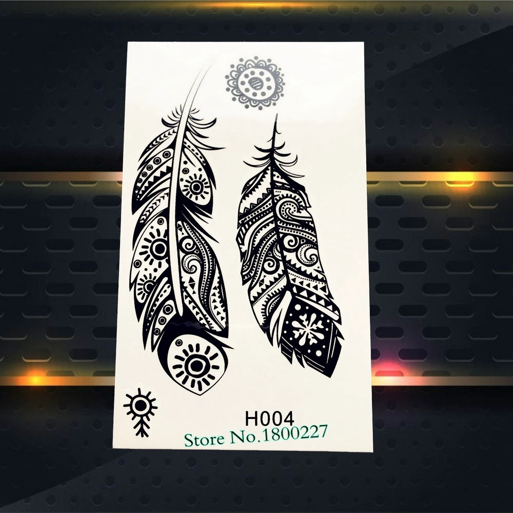 1 шт. высокое качество арабские Временные татуировки наклейки для мужчин PAQ 035