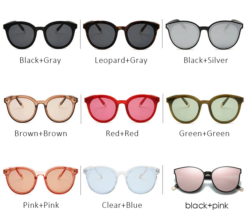 Новинка 2018 модные женские розовые роскошные солнцезащитные очки с плоским