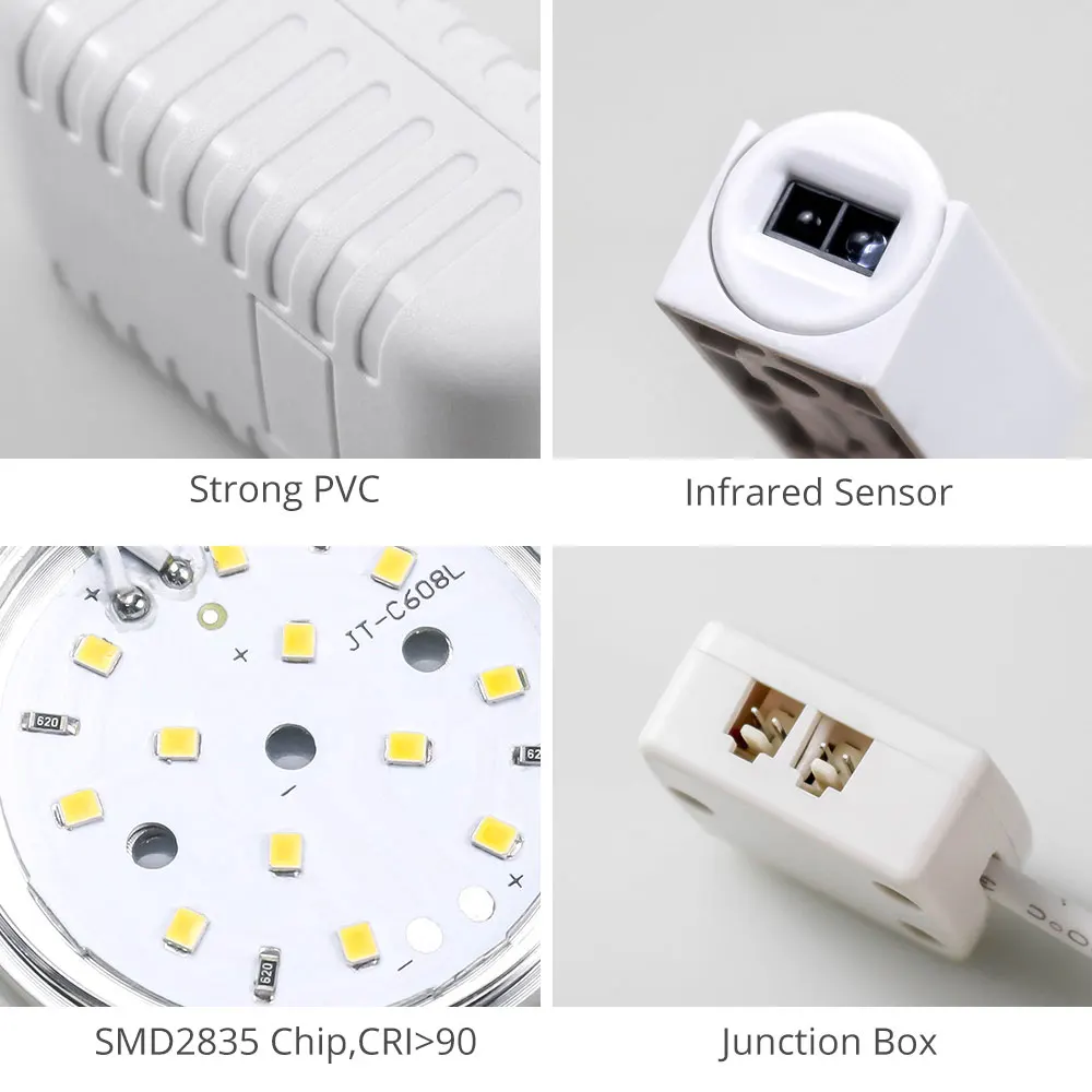 Датчик движения 12 В постоянного тока 2 5 Вт ПВХ Инфракрасный Смарт-датчик двери