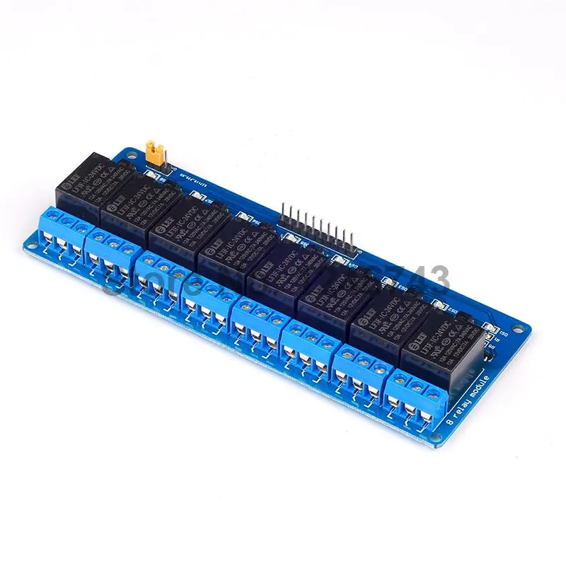 1 шт. 8-канальный релейный модуль 24 В выход низкого уровня для Arduino | Обустройство
