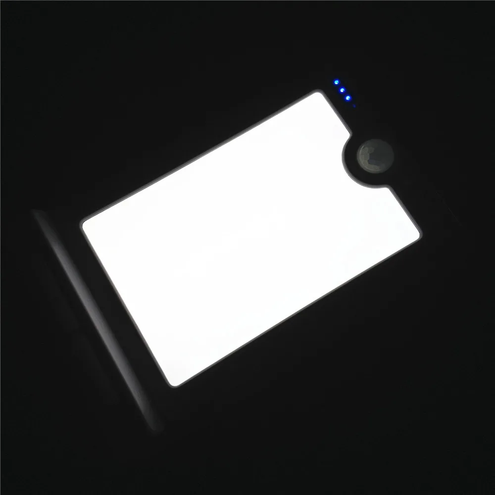 46LED Солнечный свет наружный/внутренний солнечный датчик движения настенный