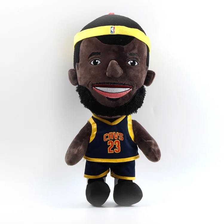 26 см pp Хлопок баскетбол NBA звезда Джеймс Кобе Купер Дюрант Харпер плюшевые игрушки
