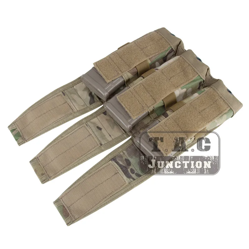 Emerson Тактический M4 M16 AR15 5,56. 223 тройной модульный подсумок для журналов разгрузка emersongear Mag Carrier Military Ammo Holder Multicam