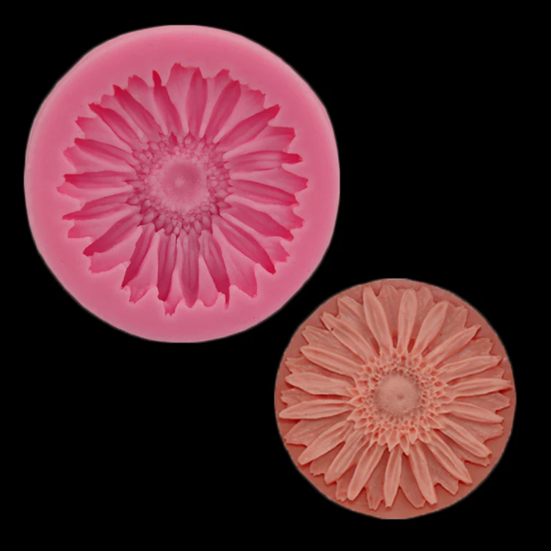 Милый подсолнечника в форме шоколада конфет Jello 3d силиконовая форма для мыла