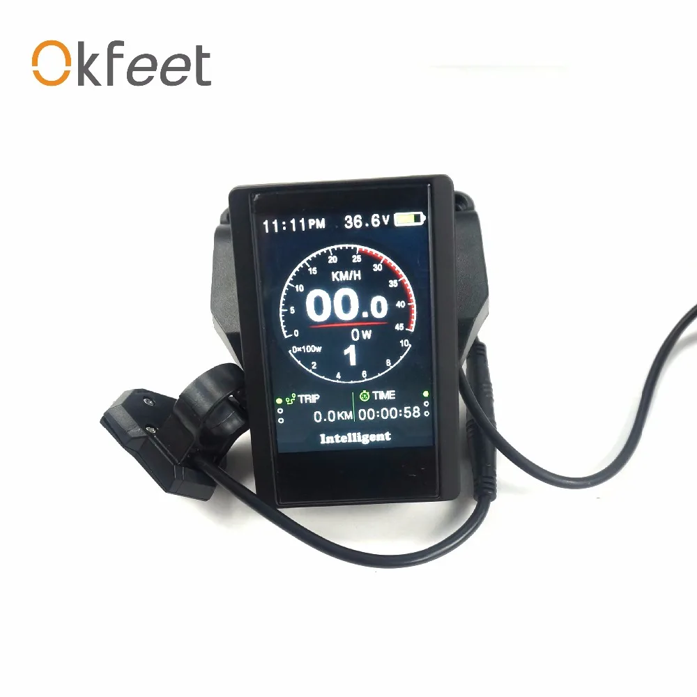 Okfeet Bafang BBS01 BBS02 BBSHD дисплей дизайн 850C красочный продукт комплект для преобразования Электрический велосипед