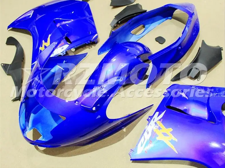 Горячая Распродажа, набор впрыскивателей, пригодный для Honda 1996-2007 CBR1100XX 96-07 CBR 1100XX Blackbird Мотоцикл Обтекатели глянцевый синий