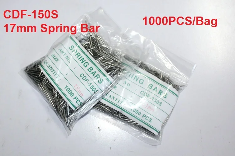 

Wholesale 1000PCS / bag 17MM CDF-150S Watch Spring Bar for Watch Repair and Watch Band Replacement