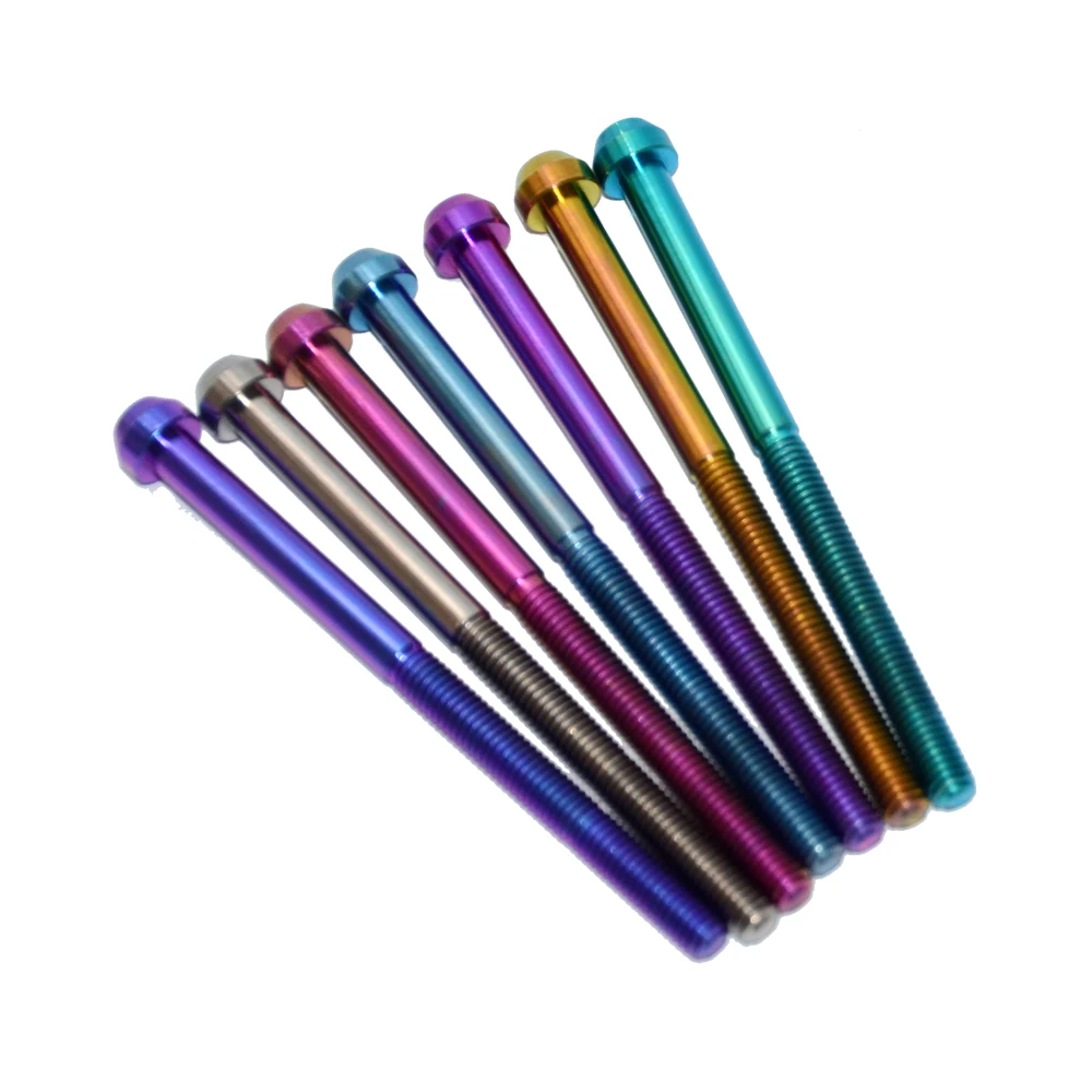 

4 pcs M6 x 90 Grade5 Titanium Bolts for Racing Motorbike