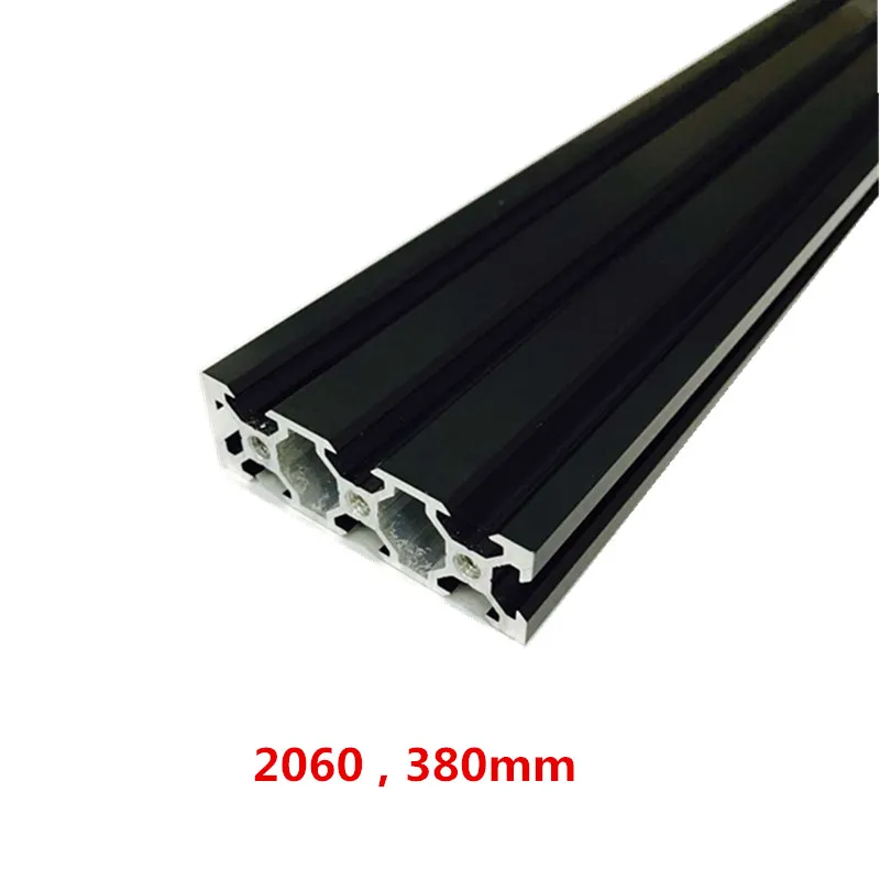Детали для 3D-принтера черный 2060 алюминиевый столб 380 мм | Компьютеры и офис