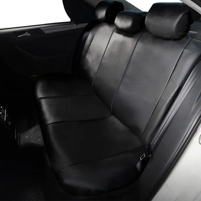 Роскошные Чехлы для автомобильных сидений из искусственной кожи универсальные