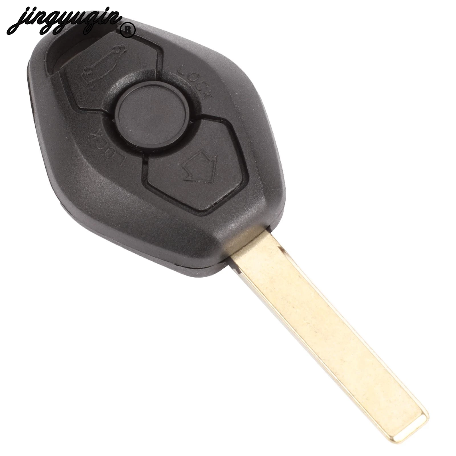 Чехол jingyuqin с 3 кнопками для BMW 1 5 6 7 Series X3 X5 Z3 Z4 325 325i 330 330i 525 hu58/hu92 | Автомобили и