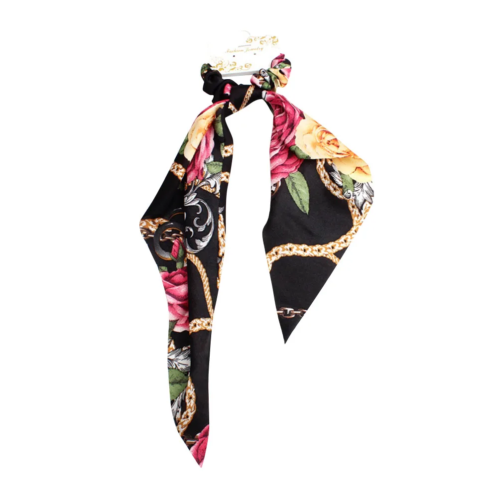 Новинка 2019 элегантные резинки для волос женщин и девушек эластичная лента с