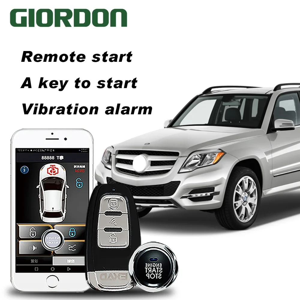 Смартфон автоматически управляет автомобилем одним ключом для запуска системы