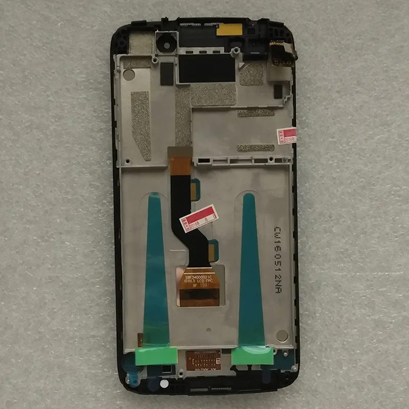 С рамкой для Alcatel OneTouch Idol 3 (4 7) OT6039 6039H 6039J 6039K 6039S 6039Y ЖК дисплей|Экраны мобильных