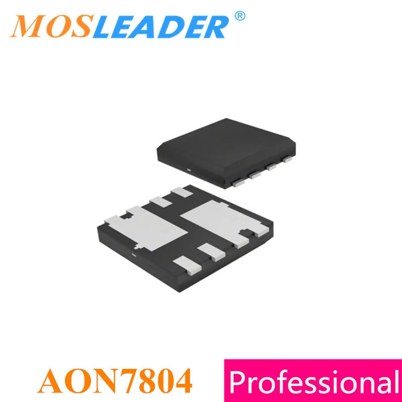 Mosleader AON7804 DFN3X3 100 шт. 500 1000 двухканальный 30 в 22А китайский оригинальный