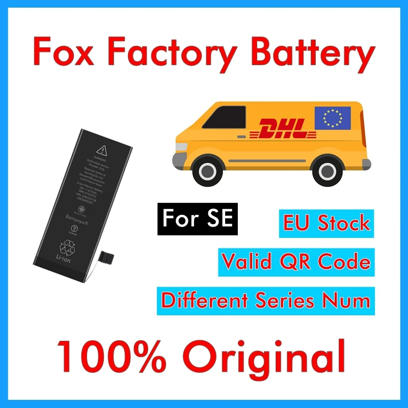 BMT 5 шт./лот Foxc Заводская Батарея 0 цикл 1642mAh батарея для iPhone SE 5SE Замена BMTISEFFB|battery for|0