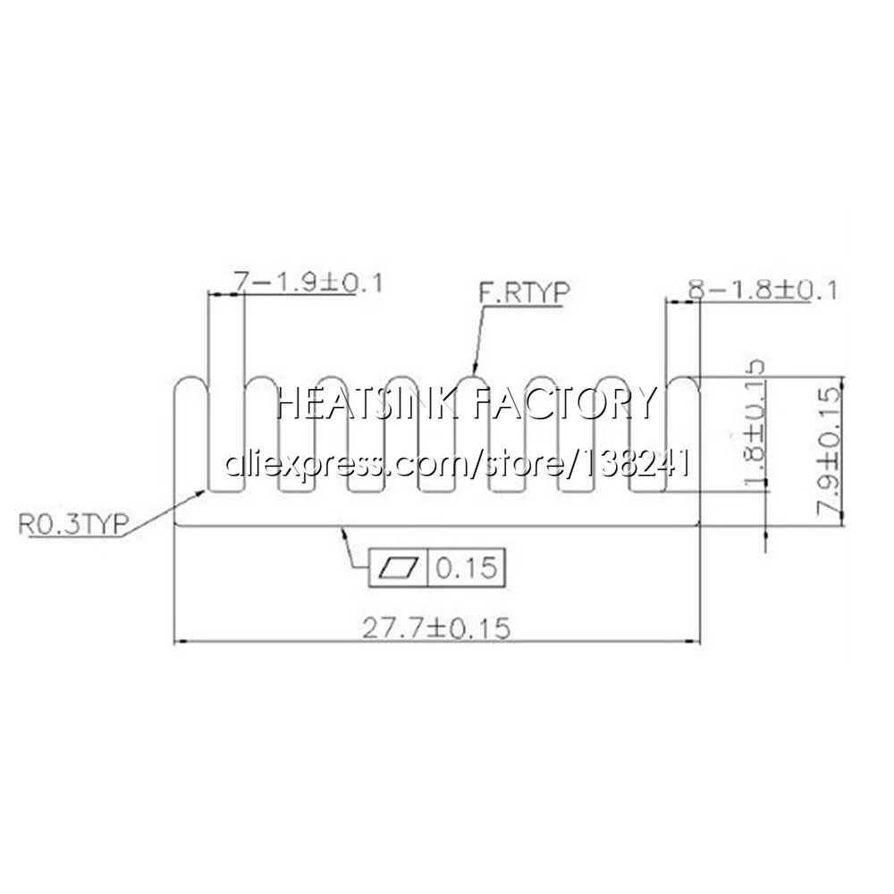 28x28x8mm White / Silver Black Gold Aluminum Heat Sink Cooler With Thermal Double Sided Pad Dissipation Radiator | Компьютеры и офис